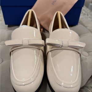 Emma Patent Leather Bow Loafers